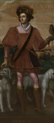 Portrait of Filiberto I the Hunter
